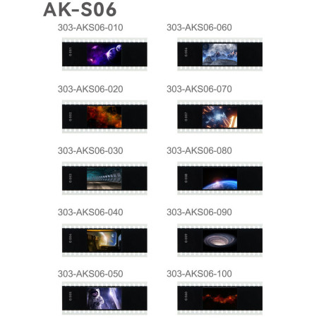 Slide Filter AK-S06 (10 pcs) Découvrez le Godox Slide Fi Godox