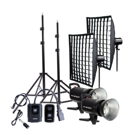 SK200ll Duo kit Découvrez le kit Godox SK200II Set 2, id Godox