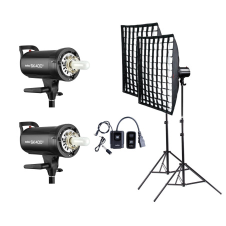 SK400ll Complete Flash kit Découvrez le kit complet Godo Godox