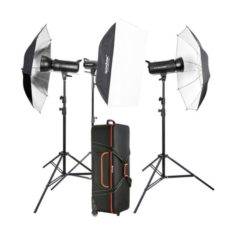 SKII400 Studio Flash Kit 400-D