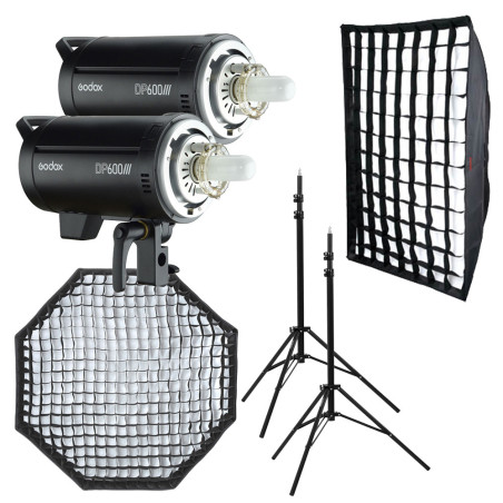 DP600III Duo Kit Découvrez le kit Godox DP600III Duo, id Godox