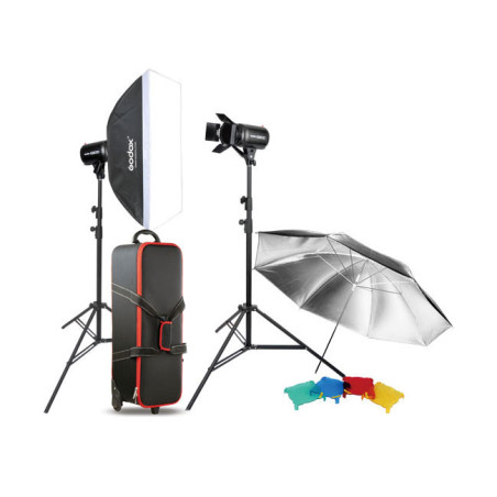 Studio Kit E250-F Découvrez le kit studio Godox E250-F, Godox
