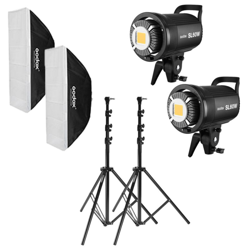 SL60W Duo Kit - Video Light SL60W Duo Kit - Video Light