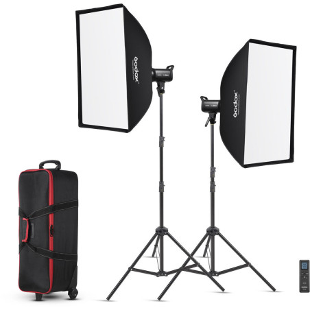 SL100D LED Video Light Two Light Kit Godox
