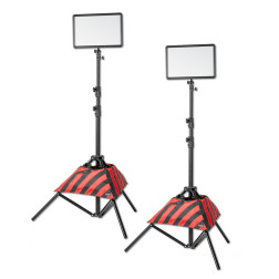 LEDP260C Duo Tripod Kit Découvrez le kit d'éclairage con Godox