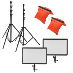 LEDP260C Duo Starter Kit Découvrez le kit de trépied God Godox