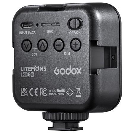 LED6BI Torche Litemons Bicolor 6W batterie interne Décou