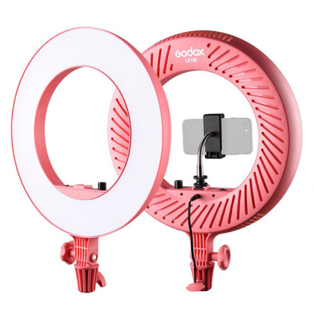 LR180 LED Ring Light Pink Découvrez le Godox LR180 LED R Godox