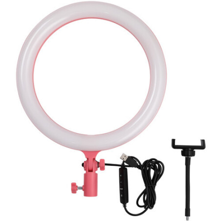 LR120 LED Ring Light Pink Découvrez le ring LED Godox LR Godox