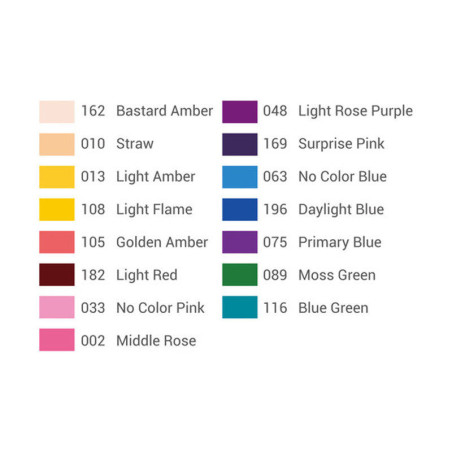 Color Gels 15pcs SA-11C Transformez vos éclairages avec