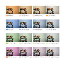 Color Gels 16pcs SA-11T Découvrez le kit de filtres de c Godox