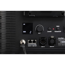 LED 1000BI MKll Bi-Color DMX LED met Barndoor Godox