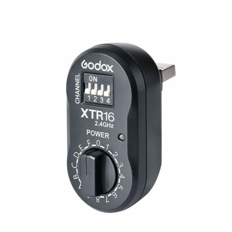 Power Remote Receiver XTR-16 2.4G Découvrez le Godox Pow Godox