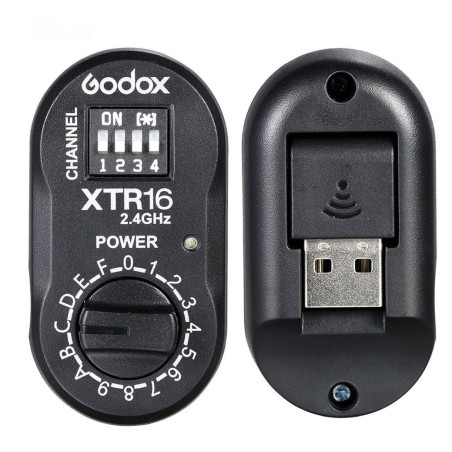 Power Remote Receiver XTR-16 2.4G Découvrez le Godox Pow