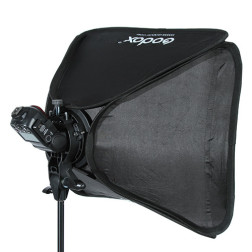 S-type Bracket Bowens + Softbox 60x60cm Transformez votr Godox