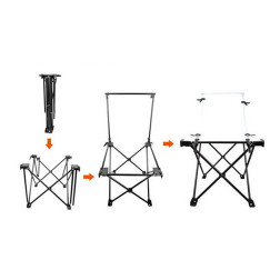 Opvouwbare Opnametafel 100x200cm Godox