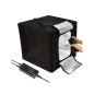 Portable Double Light LED Ministudio L40x40x40cm Portable Double Light LED Ministudio L40x40x40cm