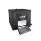 Portable Double Light LED Ministudio L80x80x80cm Portable Double Light LED Ministudio L80x80x80cm