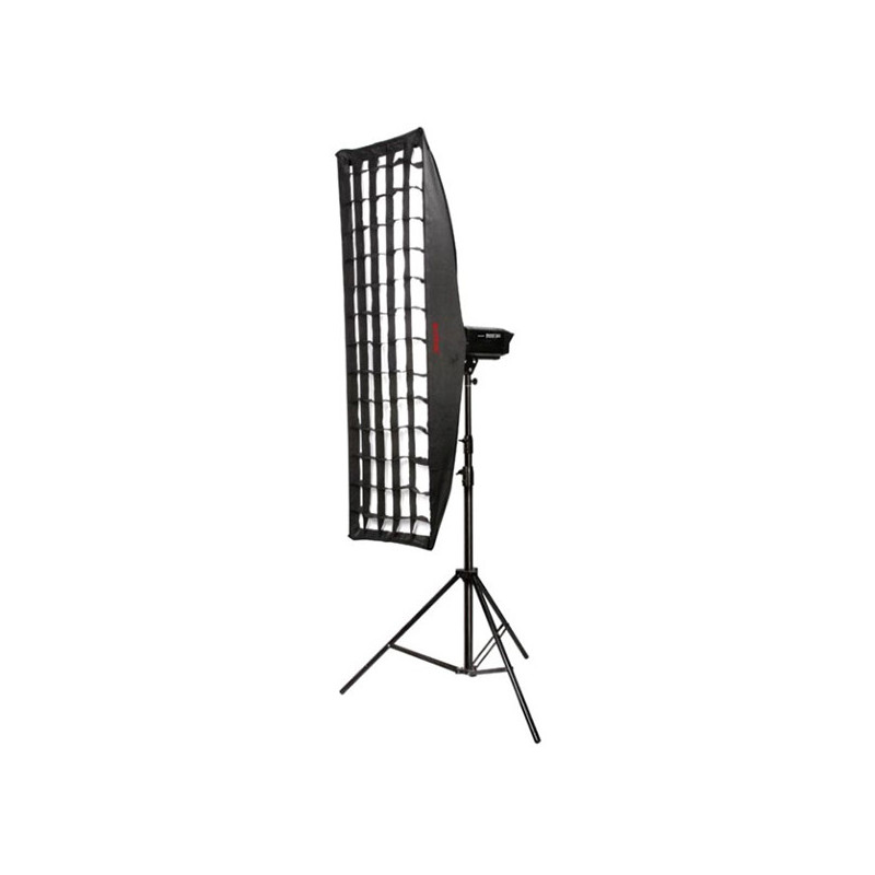 Softbox Bowens Mount + Grid - 35x160cm Softbox Bowens Mount + Grid - 35x160cm