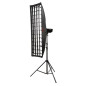 Softbox Bowens Mount + Grid - 35x160cm