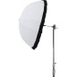 85cm Zwart en Silver Diffuser voor Parabolische Paraplu