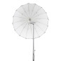 85cm Parabolische Paraplu Zwart & Wit