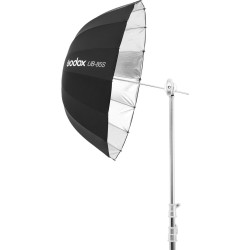 85cm Parabolische Paraplu Zwart & Zilver Godox