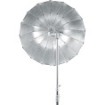 85cm Parabolische Paraplu Zwart & Zilver Godox