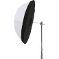 105cm Zwart en Zilver Diffuser voor Parabolische Paraplu 105cm Zwart en Zilver Diffuser voor Parabolische Paraplu