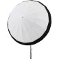 105cm Zwart en Zilver Diffuser voor Parabolische Paraplu 105cm Zwart en Zilver Diffuser voor Parabolische Paraplu