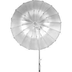 UB-105S Parapluie 105cm Noir et Argent