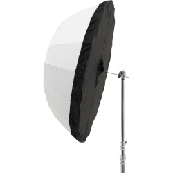 130cm Zwart en Zilver Diffuser voor Parabolische Paraplu Godox