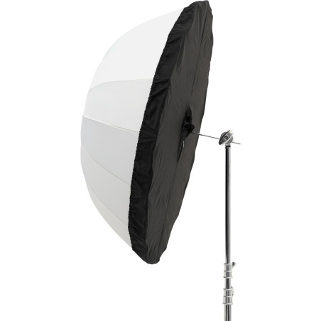 130cm Zwart en Zilver Diffuser voor Parabolische Paraplu