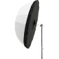 130cm Zwart en Zilver Diffuser voor Parabolische Paraplu 130cm Zwart en Zilver Diffuser voor Parabolische Paraplu