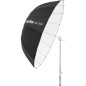 130cm Parabolische Paraplu Zwart & Wit 130cm Parabolische Paraplu Zwart & Wit