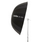 130cm Parabolische Paraplu Zwart & Wit 130cm Parabolische Paraplu Zwart & Wit