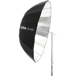 UB-130S Parapluie 130cm Noir et Argent