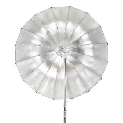 130cm Parabolische Paraplu Zwart&Zilver Godox