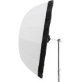 165cm Zwart en Zilver Diffuser voor Parabolische Paraplu Godox