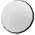 165cm Zwart en Zilver Diffuser voor Parabolische Paraplu Godox