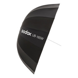 UB-165W Parapluie 165cm noir et Blanc