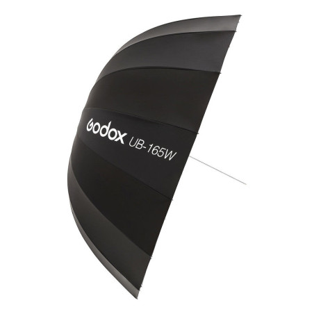 UB-165W Parapluie 165cm noir et Blanc