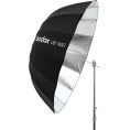 165cm Parabolische Paraplu Zwart & Zilver Godox