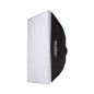 Softbox met Paraplu Aansluiting 60x90