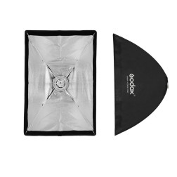 Paraplu Softbox Bowens 50x70 met Grid Godox