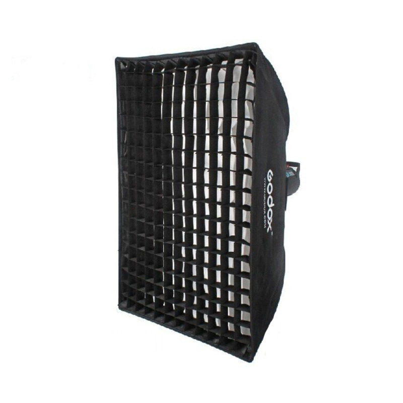 Paraplu Softbox Bowens 90x90 met Grid Paraplu Softbox Bowens 90x90 met Grid