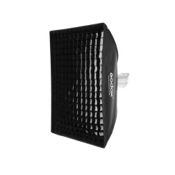 Paraplu Softbox Bowens 70x100 met Grid