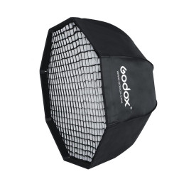 Paraplu Softbox Bowens 120cm met Grid Godox