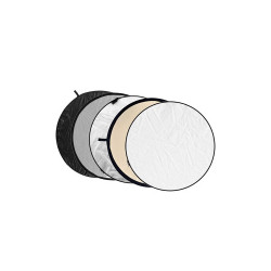5-en-1 Reflecteur Doux Or, Argent, Noir, Blanc, Transparent - 60cm Godox