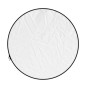 5-en-1 Reflecteur Doux Or, Argent, Noir, Blanc, Transparent - 60cm